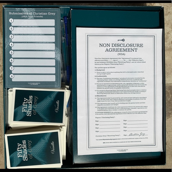 Fifty Shades of Grey Party Game - Perfect Condition - Picture 3 of 3